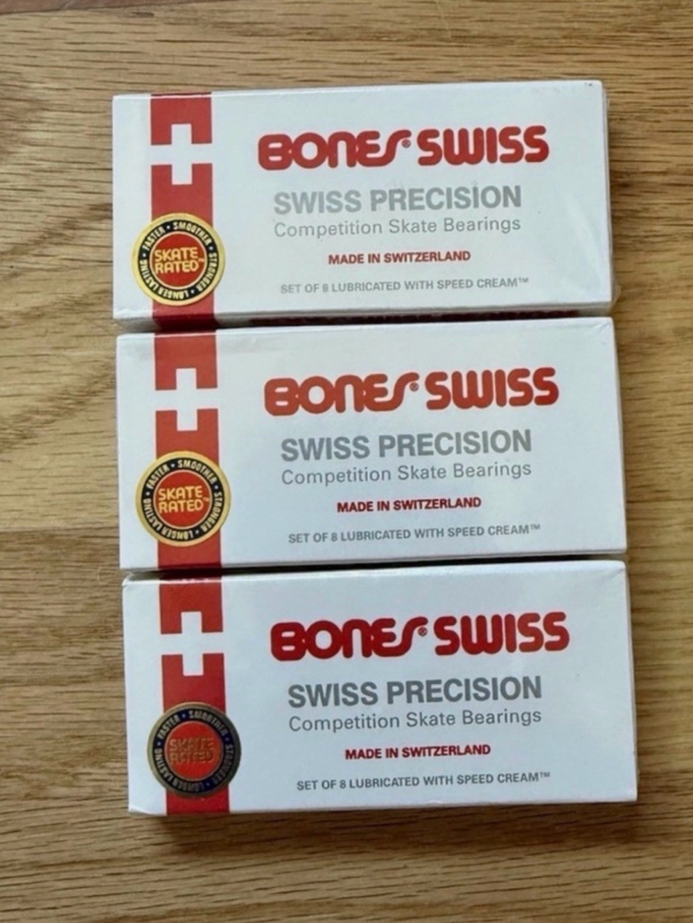 Bones Swiss Skate Bearings - ONE PACK